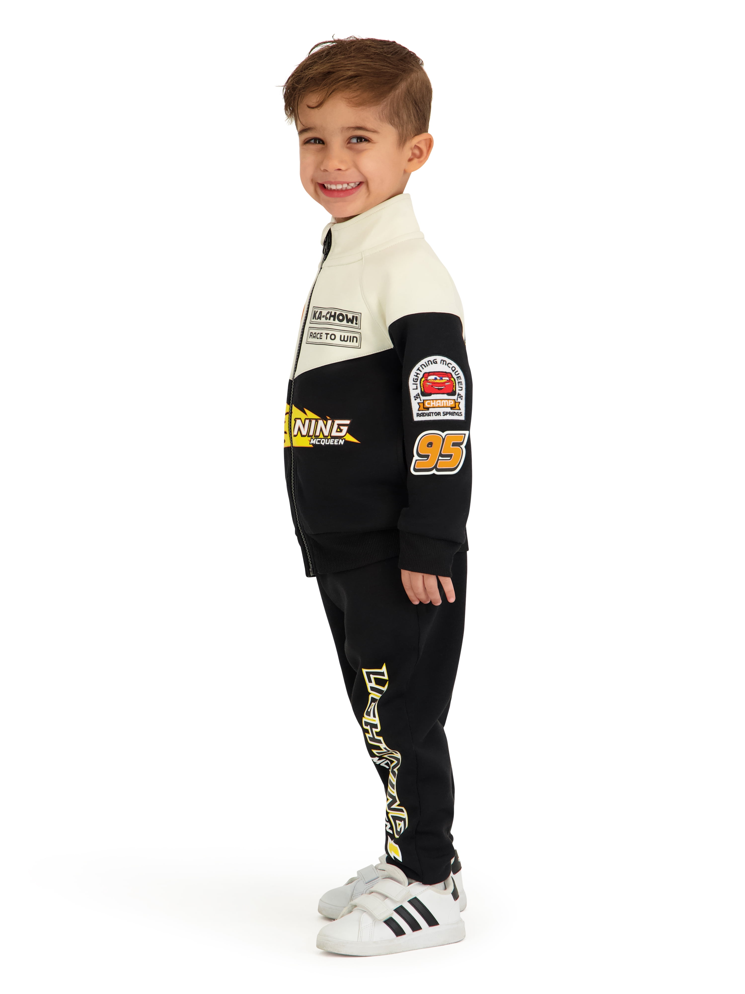 Cars Toddler Boy 2pc Active Jacket and Pant Set, Sizes 12 Months - 5T