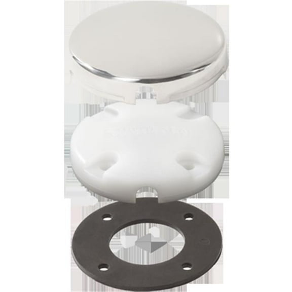 1 in. Side Entry Antenna Cable Feed-Thru with Cover