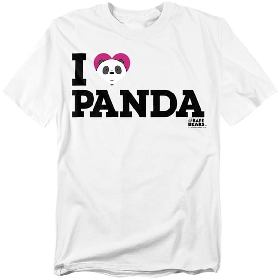 We Bare Bears - Heart Panda - Short Sleeve Shirt - Medium
