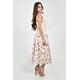 thumbnail image 2 of Vestido midi estampado cerezas Roman Fashion /Juvenil, 14762 (Blanco) blanco G, 2 of 5
