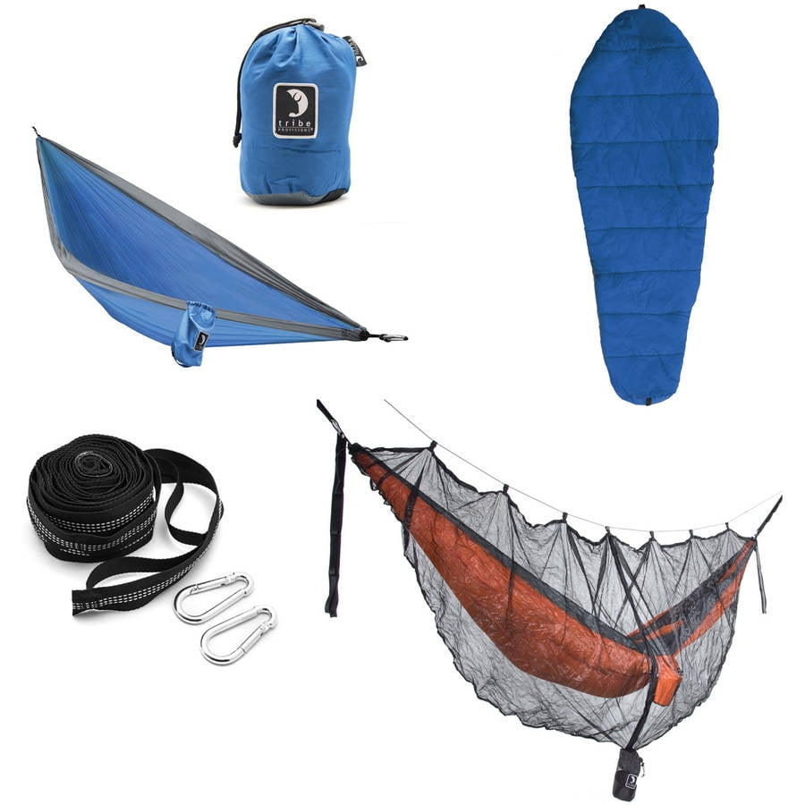 Tribe Provisions Hammock Camping Kit Hammock, Tree Straps, Sleeping