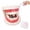 1 pcs, variant on Funny Denture Shaped Mini Stapler, Novelty Gag Office Supply, Interlocking Designfor Desks, Schools, and Homes, A Funny Gift