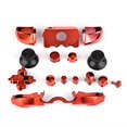 thumbnail image 2 of Full Button Sets Mod Replace Part for Microsoft Xbox One Controller with 3.5mm Jack Set of 18 Controller Buttons Replacement Button Set Case Cover for Xbox One Controller (Red), 2 of 4