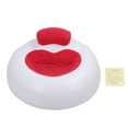 thumbnail image 2 of Sturdy Inflatable Chair with Heart Shape Design, Lightweight and Comfortable, Suitable for Living Room and Outdoor Gatherings, Easily Inflated and Deflated, 2 of 7