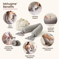 thumbnail image 2 of Almohada de embarazo bbhugme, soporte ajustable para todo el cuerpo, 2 of 8