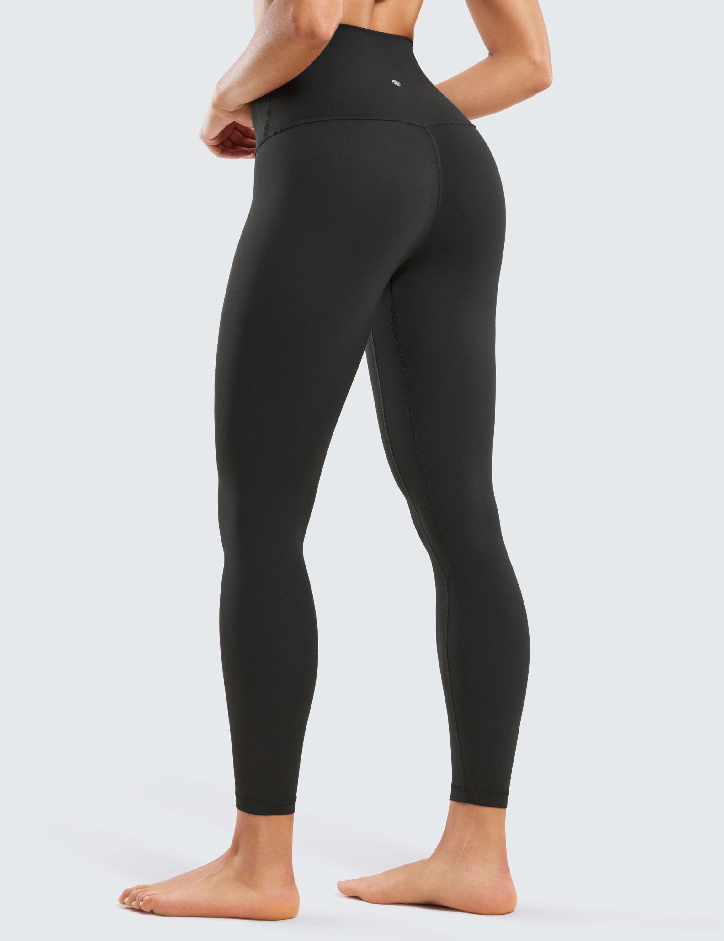 CRZ YOGA Super High Waisted Butterluxe Yoga Pants 25 Inches Workout Leggings for Women