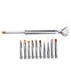 thumbnail image 1 of 10pcs Nail Art Pen Set with Replaceable Tips, Multifunctional UV Gel Compatible Brush for Manicure and Nail Decoration, Lightweight and Easy to Use, 1 of 5