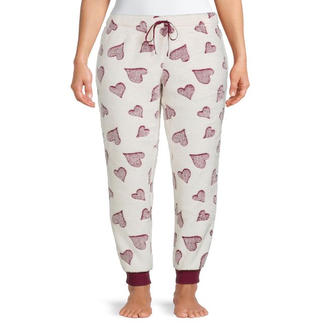 CHOK Pantalon de Sommeil à Revers pour Femmes