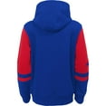 thumbnail image 3 of Preschool Royal Buffalo Bills Stadium Color Block Full-Zip Hoodie, 3 of 3