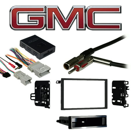 Fits GMC Denali 2003 Double DIN Aftermarket Harness Radio Install Dash