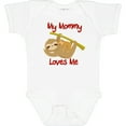 thumbnail image 3 of Inktastic My Mommy Loves Me Sloth Boys or Girls Baby Bodysuit, 3 of 5