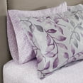 thumbnail image 6 of Madison Park Essentials 9 Piece Full Botanical Comforter Set, Cotton Bed in A Bag with Bedskirt, Spring Purple Floral Comforter Bed Set, Bedding Sets with Flat Sheet and Fitted Sheet for Girls, 6 of 7
