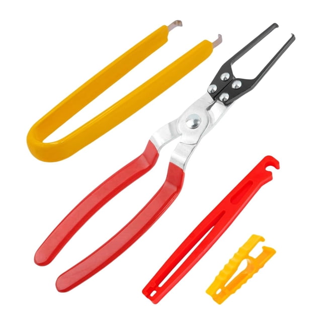 KUBOJSDLZ - Alicates para extractor de fusibles, alicates para extracción de relés, paquete de 4 her