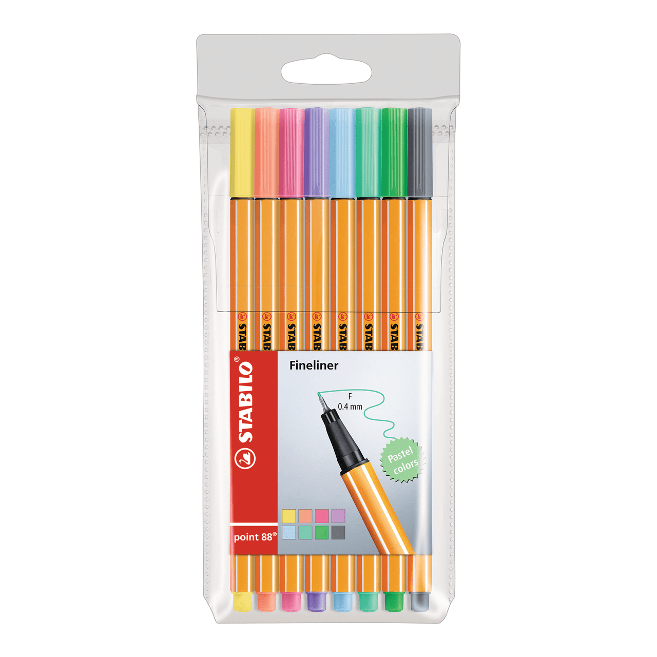 Stabilo® Point 88 Pastel, 8-Color Set - Walmart.com ...