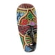 thumbnail image 3 of Máscaras de pared Máscara africana Decoración para colgar en la pared Madera maciza Máscara africana colorida Máscara especial africana para 10x20cm perfecl Artesanías Africanas, 3 of 8