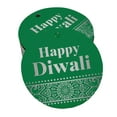 thumbnail image 1 of Inkdotpot Pack Of 50 Real Silver Foil Paper Tags Happy Diwali Favor Hang Tags, 1 of 6