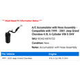 thumbnail image 2 of A/C Accumulator with Hose Assembly - Compatible with 1999 - 2001 Jeep Grand Cherokee 4.0L 6-Cylinder VIN S OHV 2000, 2 of 2