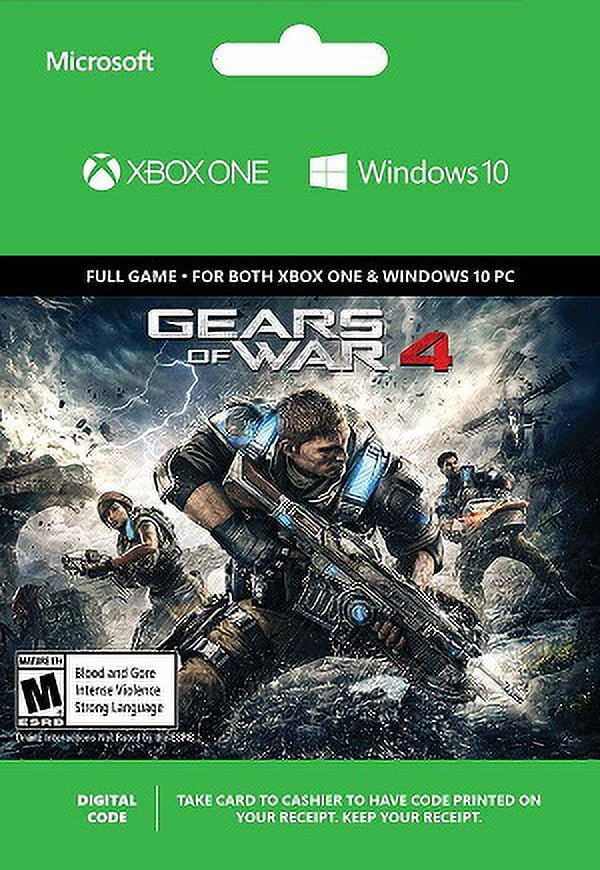 Download Xbox Gears of War 4 Deluxe Airdrop Xbox One Digital Code