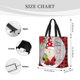 thumbnail image 3 of Fotbe Gnome And Buffalo Plaid Bolsa Tote con Estampado para Mujer, Bolsos con Cremallera, Bolsa de Hombro Casual de Gran Capacidad con Bolsillos Internos, 3 of 7