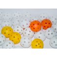 thumbnail image 3 of EeaseMX 3 pelotas huecas de plástico con flujo de aire para entrenamiento (blancas), 3 of 8