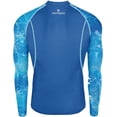thumbnail image 4 of FINDCI Men Tight Sportswear Gym Workout Running Camo Exclusive Sports Suits Indoor Workout Pants Sets(Splicing Blue,Large), 4 of 5