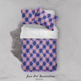 thumbnail image 2 of 3D Dibujado a mano púrpura Floral Funda de edredón Set Ropa de Cama Funda Nórdica Fundas de almohada, 2 of 3