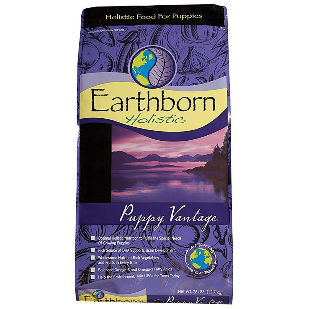 Earthborn Holistic Vantage Natural Puppy Dry Dog Food, 28 lb Walmart