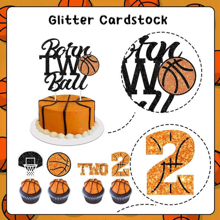 Sports Party Supplies Basketball Birthday Cupcake Toppers, by Sursurprise 25Pcs - Walmart.com sports-party-supplies-basketball-birthday-cupcake-toppers-by-sursurprise-25pcs-walmart-com