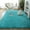 Blue, variant on YouLoveIt Fluffy Shag Area Rugs Anti-Skid Large Fuzzy Shag Fur Area Rugs Home Decorative Floor Mat Living Room Bedroom Anti-skid Carpet, Multi colors
