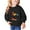 Black-4, variant on Girl Sweatshirts for 7 Years Old Girl Cute Print Long Sleeve Cotton Sweatshirts Cozy 2-9y Little Girl Loose Tops, Black, 2 Years