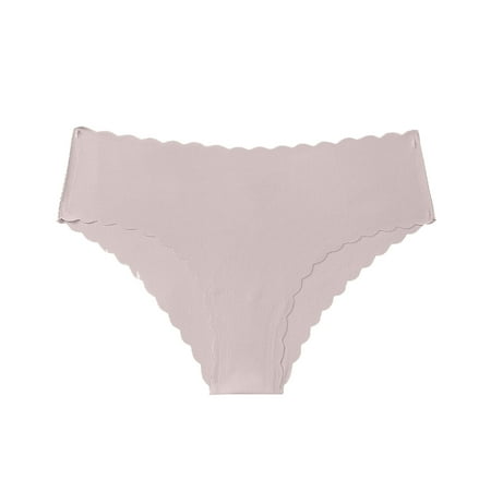 Dasayo Yellow Women s Panties on Clearance Seamless Thong Low Waist G-String Cheeky Panty Womens Underwear Bikini XS
