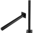 thumbnail image 5 of Industrial Steel Floating Shelf Supports, Easy Installation Wall Mounting Brackets For Diy Home Storage And Wide Application (25 2 Pieces), 5 of 5