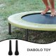thumbnail image 5 of piezas de patas de trampolín con almohadilla de acero inoxidable, tubo de pata de trampolín, pieza de trampolín, 5 of 8