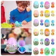 thumbnail image 2 of XIBUFE Easter Eggs with Sticky Stretchy Toys Inside – 1 Pack Filled Easter Eggs,Assorted Easter Elements,Surprise Party Favors for Kids,Egg Hunt,Easter Basket Stuffers, 2 of 9