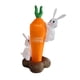 thumbnail image 3 of Fiesta Inflable de Pascua Conejo Zanahoria Sosteniendo Zanahoria Impermeable con Luces Yuyangstore Estatuas de Pascua, 3 of 8