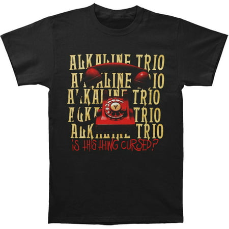 Alkaline Trio Men's  Is This Thing Cursed? Repeater Tee (Black) T-shirt