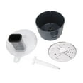 thumbnail image 2 of Food Processor Slicing Shredding Parts, Repair Parts Sustainable Use Food Processor Container Kit Dishwasher Safe Perfect Fit Easy Installation  for Maintain, 2 of 7