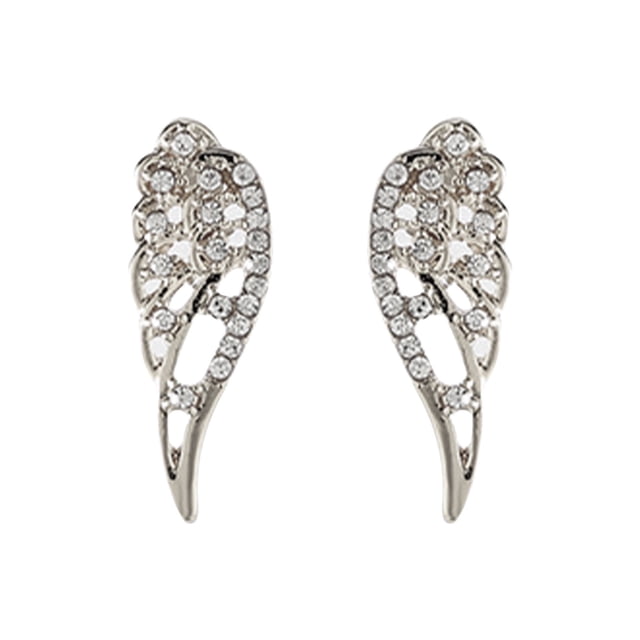 WREESH Personality Earrings Lady Beautiful Butterfly Earrings Exquisite Fashion Earring