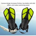thumbnail image 2 of Swimming Fins Adjustable Snorkel Fins Open Heel Long Diving Flippers, 2 of 8