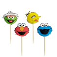 thumbnail image 3 of ShenMo 48PCS Sesame Elmo Inspired Cupcake Topper for Sesame Street Theme Birthday Party Cake Decoration, 3 of 7