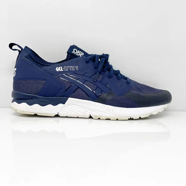 Asics Mens Gel Lyte 5 NS H7X1Y Blue Casual Shoes Sneakers Size 10