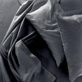 thumbnail image 1 of Cotton House - Bamboo Sheet Set, Hypoallergenic, King Size, Dark Gray, 1 of 4