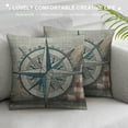 thumbnail image 3 of Qinduosi Decoration Throw Pillow Cushion Covers White Print Pillows Home Decor Couch Pillow Case, 3 of 5