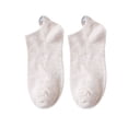 thumbnail image 4 of Ttongbb Socks Solid Candy Color No Show Low Cut Cotton Minimalist Breathable Ankle Socks Running Hiking Sports Everyday Footwear, 4 of 4