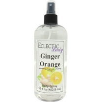 Ginger Orange Body Spray, Eclectic Lady, Hydrating Mist, Unisex, 16 oz