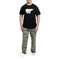 thumbnail image 5 of CafePress - Polar Bear Silhouette Pajamas - Men's Dark Loose Fit Cotton Pajama Set, 5 of 7