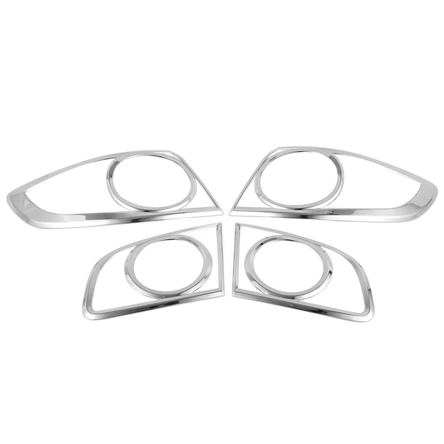 Marco De La Lámpara Trasera, Cubierta De Luz Trasera Resistente A Los Arañazos Para Automóvil Cergrey Tail Light Cover