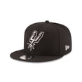 thumbnail image 1 of Gorra Snapback New Era NBA San Antonio Spurs Negra para Adulto, 1 of 1