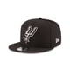 thumbnail image 1 of Gorra Snapback New Era NBA San Antonio Spurs Negra para Adulto, 1 of 1