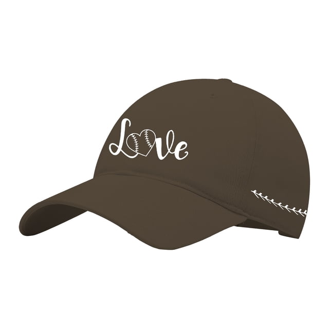 Washed Baseball Cap with All Over Print Pattern, Adjustable Breathable Hat for Outdoor Activities, Travel Friendly Casual Cap for Beach, Sports and Daily Wear